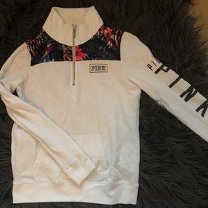 VS Pink half zip